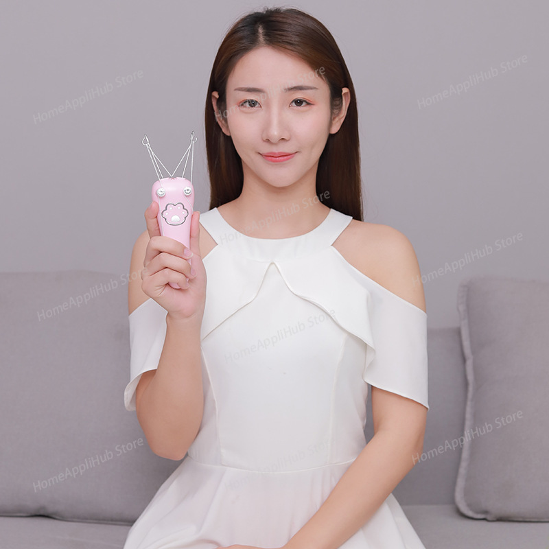 Epilator Wireless - Bezprzewodowy elektryczny depilator z bawełnianą nitką
