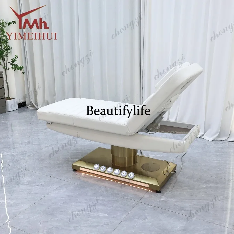 Spa Wellness Beauty - M138 TTT Regulowane Elektryczne 3-Motoryzacyjne Łóżko