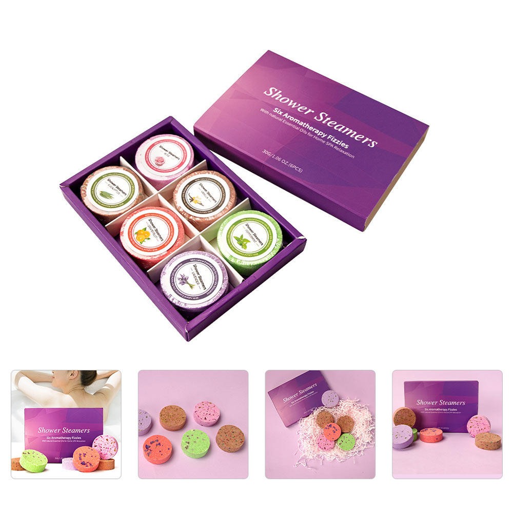 Shower Steamer Tablet - 6 szt. tabletek do kąpieli aromatycznych