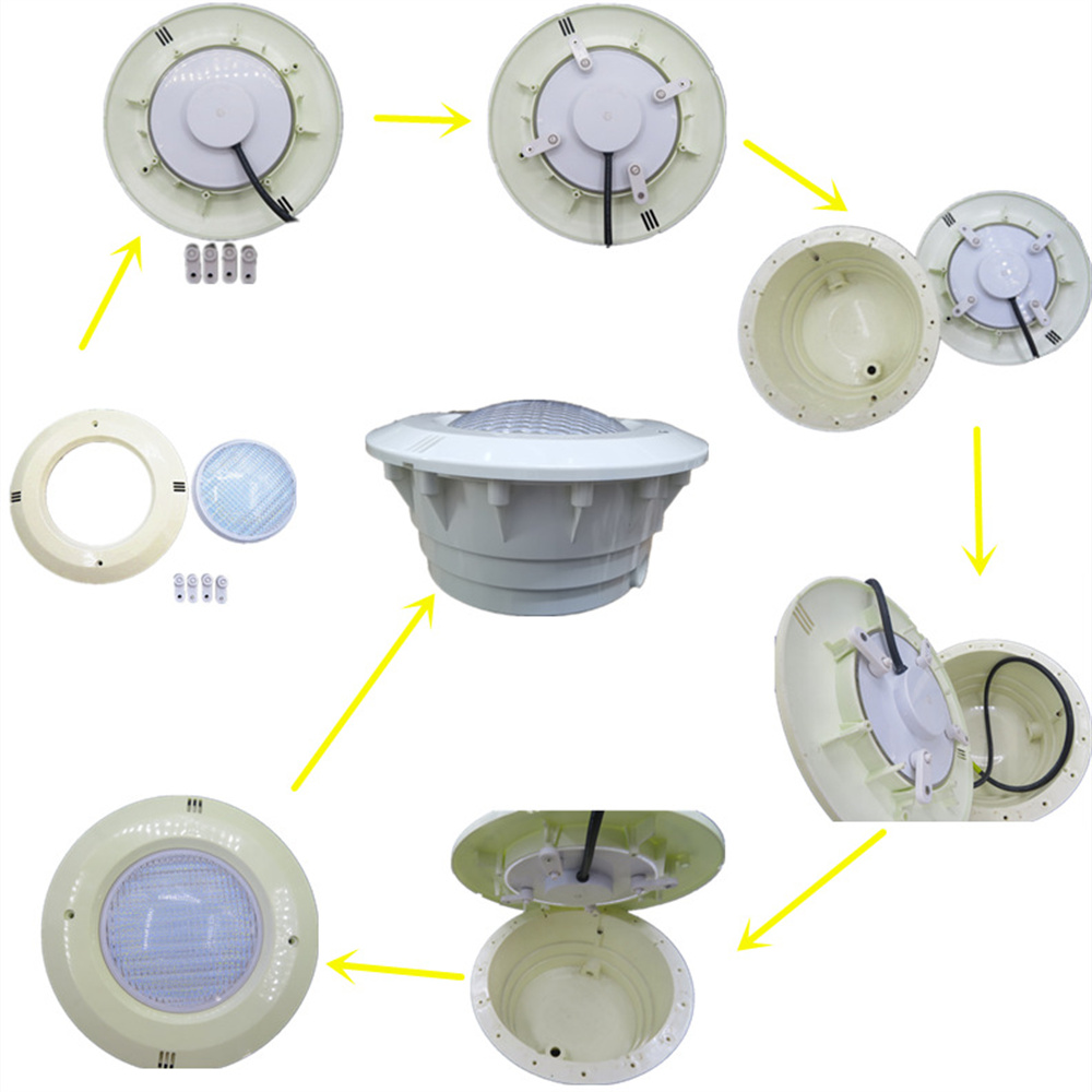 Lampy podwodne RGB 45W, lampy  – Xy Spa & Wellness George Town recenzja i cena