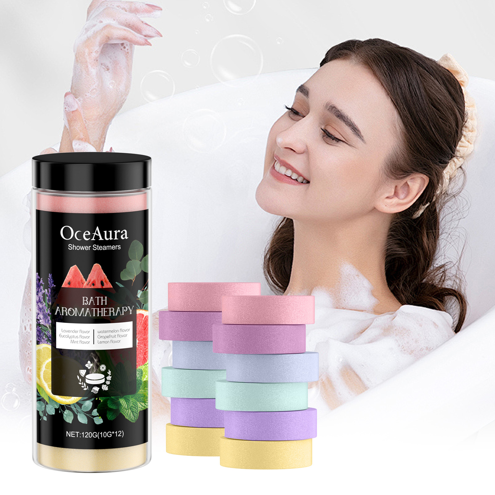 Tabletki do kąpieli parowej, p – Shower Steamer Tablet recenzja i cena