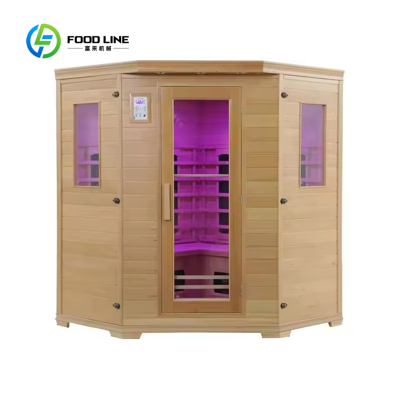 Niestandardowa narożna sauna n – Spa Wellness Gym recenzja i cena