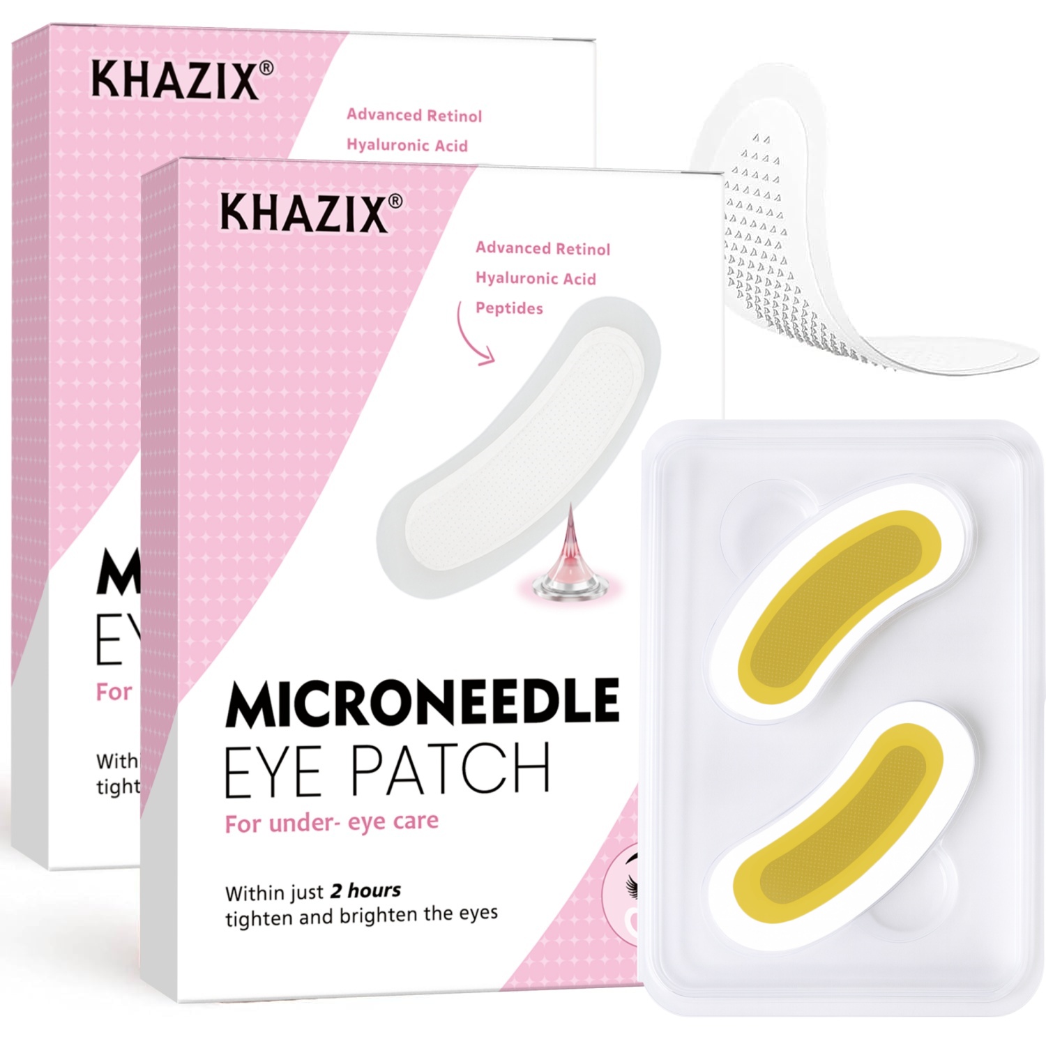 Plastry pod oczy z retinolem,  – Microneedle Patch Eye recenzja i cena
