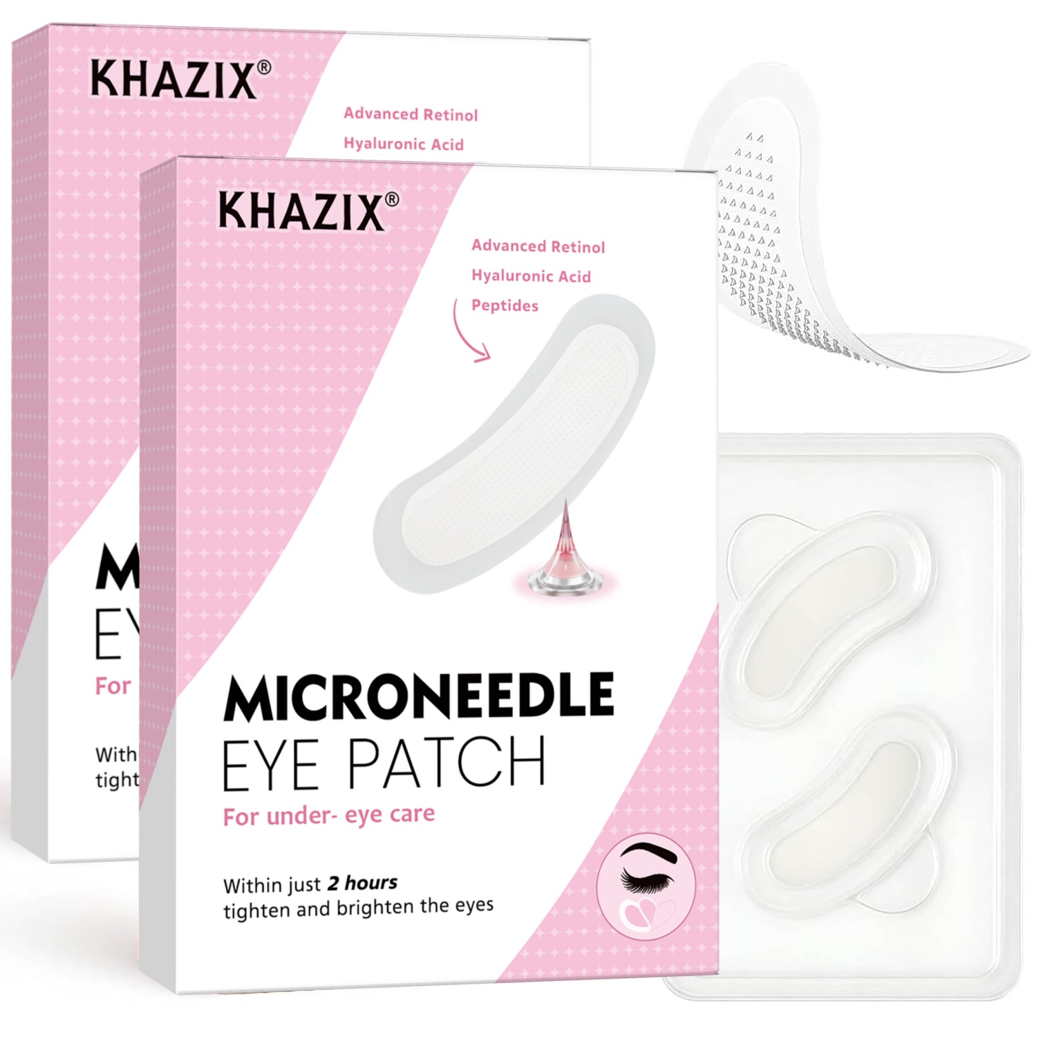 Plastry pod oczy z retinolem,  – Microneedle Patch Eye recenzja i cena