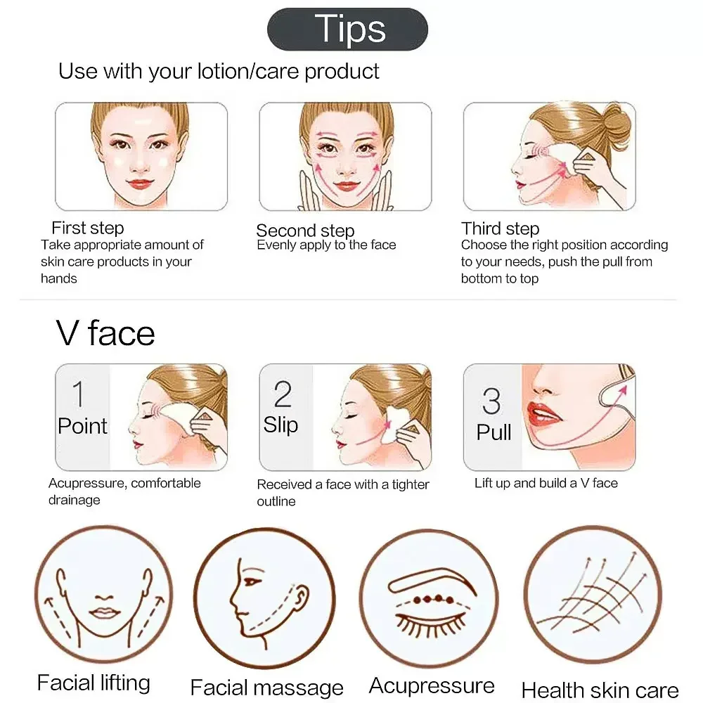 3Pcs Gua Sha Scraper Board Rol – Spa Wellness Locations recenzja i cena