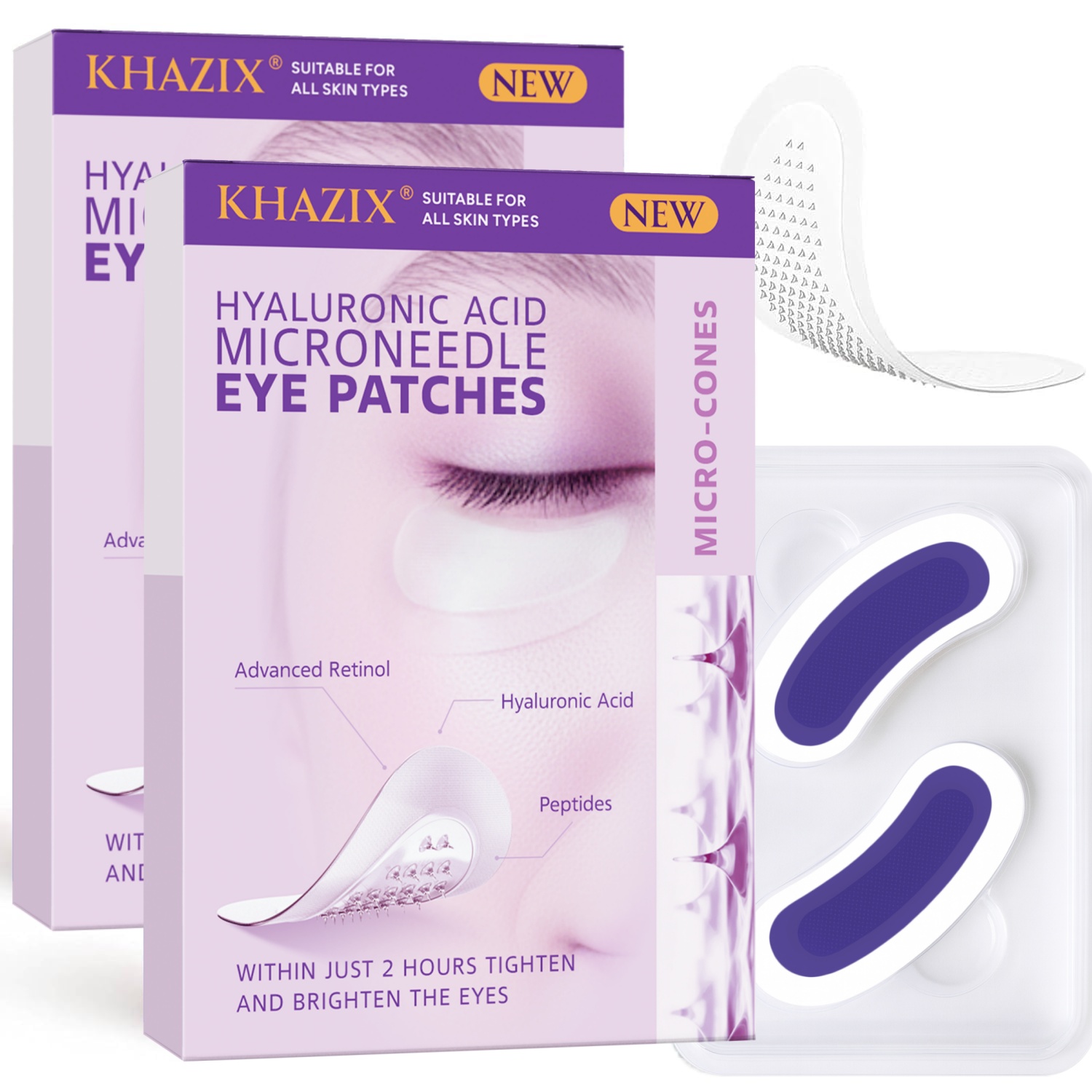 Plastry pod oczy z retinolem,  – Microneedle Patch Eye recenzja i cena