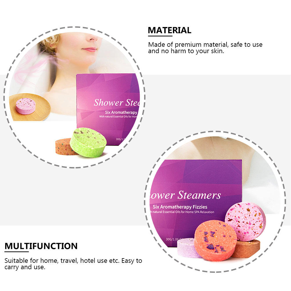 6 szt. tabletek do kąpieli aro – Shower Steamer Tablet recenzja i cena